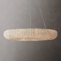 Halo Crystal Aperture Round Chandelier D72