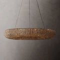 Halo Crystal Aperture Round Chandelier D72