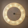 Halo Crystal Aperture Round Chandelier D59
