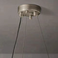 Halo Crystal Aperture Round Chandelier D72