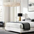 Halo Crystal Aperture Round Chandelier D41