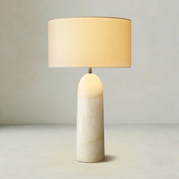 Sarezza Stone Tapered Table Lamp