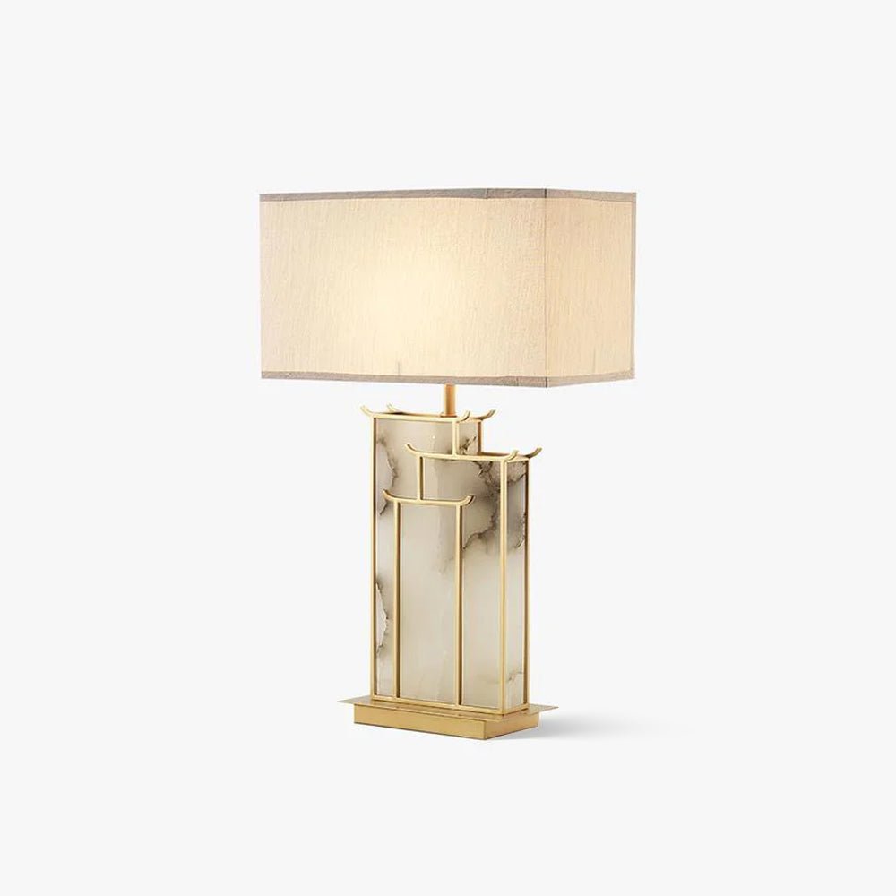 July Alabaster Table Lamp
