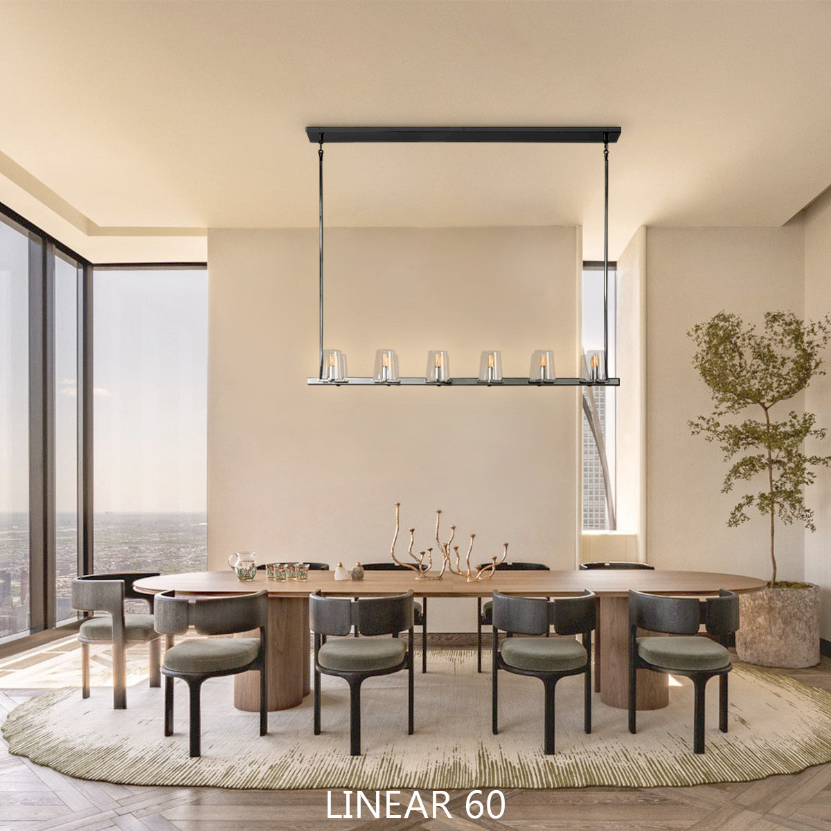 Pavence Linear Chandelier