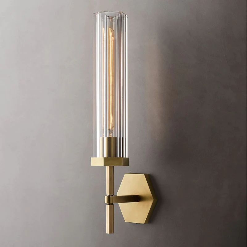 Lambrey Glass Wall Sconce