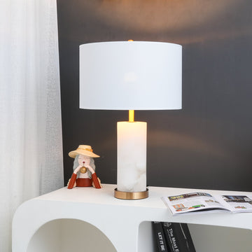 Lineham Alabaster Table Lamp