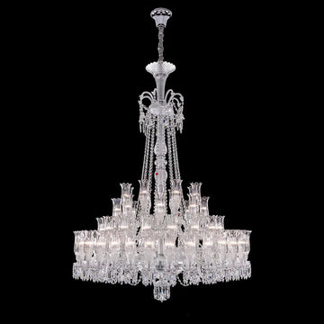 Bacara Large Entrance Crystal Chandelier