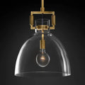 Machinist Glass Cloche Pendant