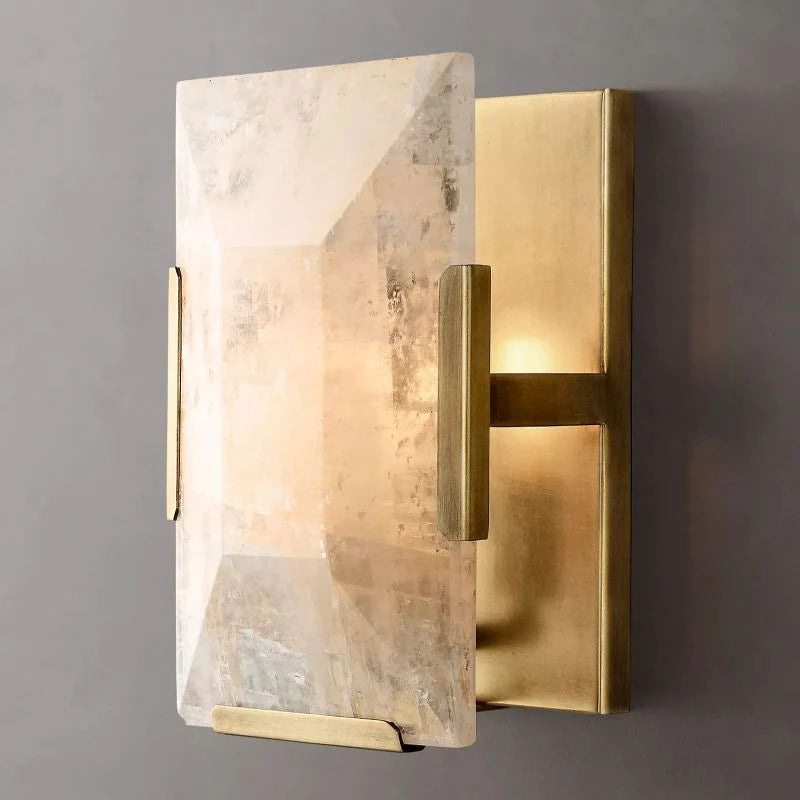 Holliy Calcite Wall Sconce