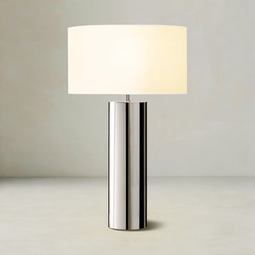 Sarezza Metal Cylindrical Table Lamp