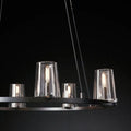 pauillac Clear Glass Round Chandelier 36