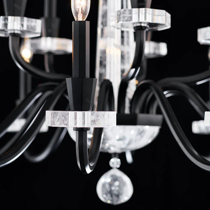 Traditional Crystal S9338 Amadeus 15-lt 38" Chandelier