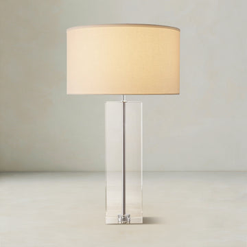 Sarezza Crystal Square Table Lamp