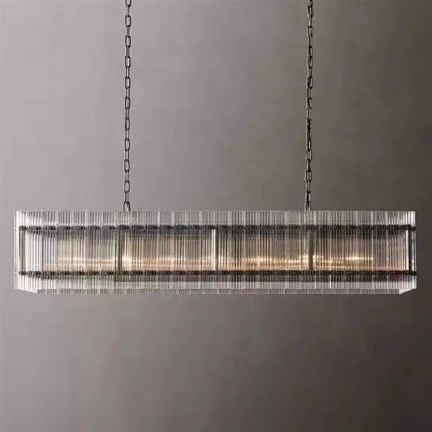 San Marco Rectangular Chandelier 54"