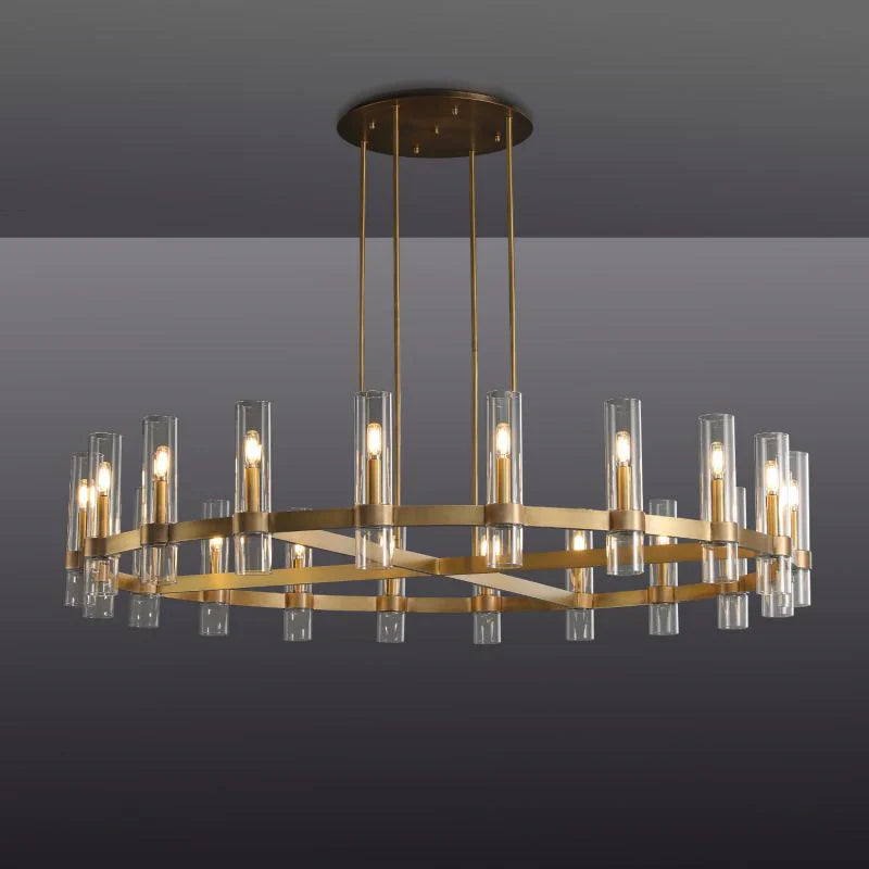 Ravelle Round Chandelier 60"