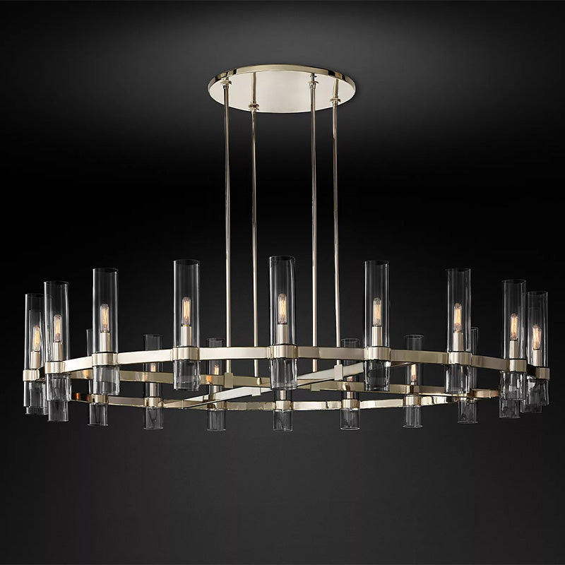 Ravelle Round Chandelier 60"