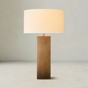 Sarezza Metal Square Table Lamp
