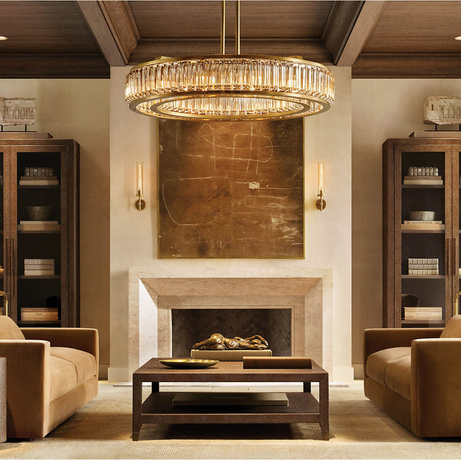 Maurier Round Chandelier 36"