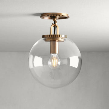 Wescott Globe Flush Mount