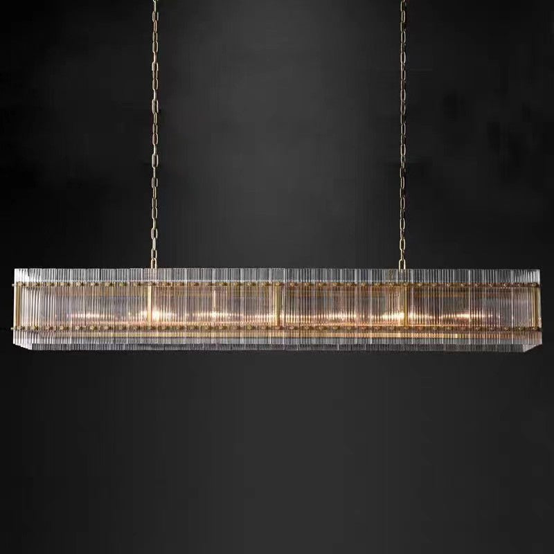 San Marco Rectangular Chandelier 54"
