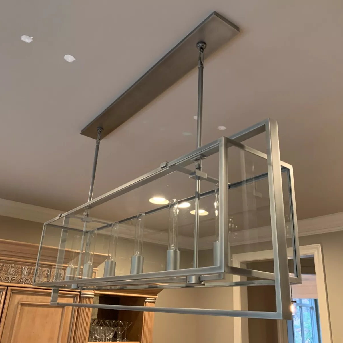 Baker Rectangular Chandelier 72"