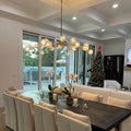 Boule De Cristal Clear Glass Round Chandelier 48