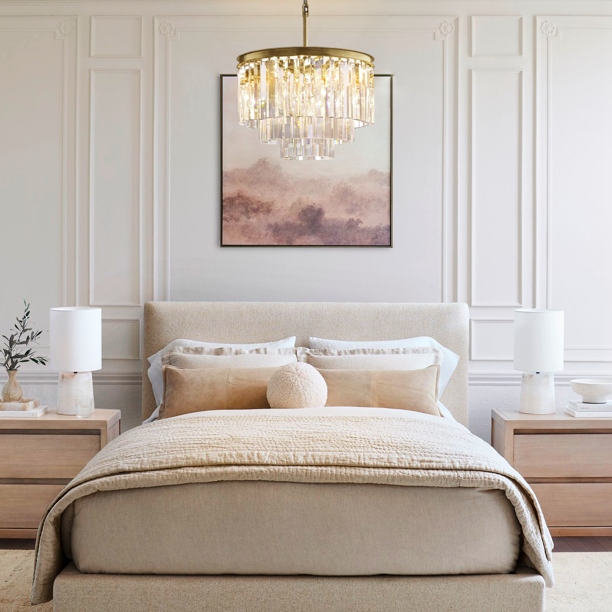 1920s Odeon Round Chandelier 
