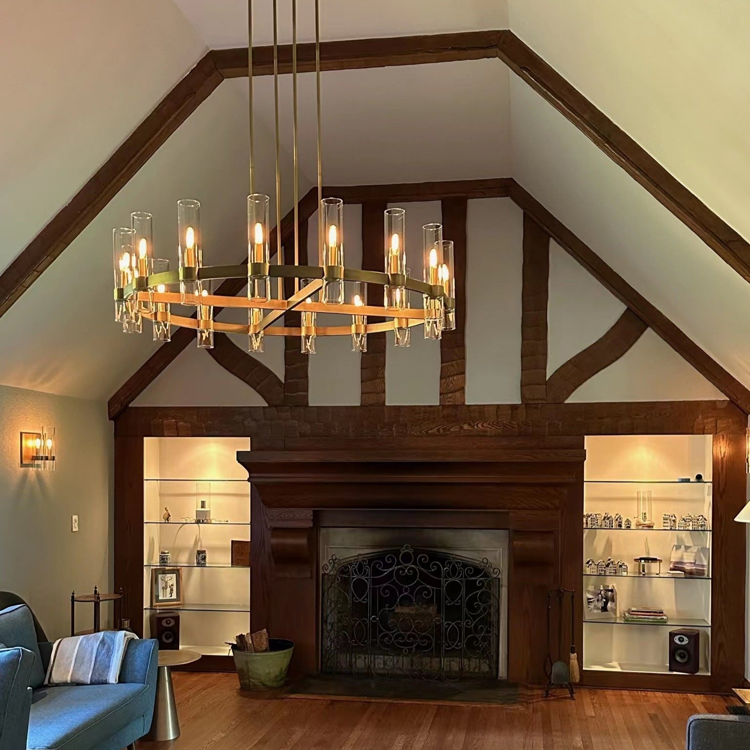 Ravelle Round Chandelier 60"