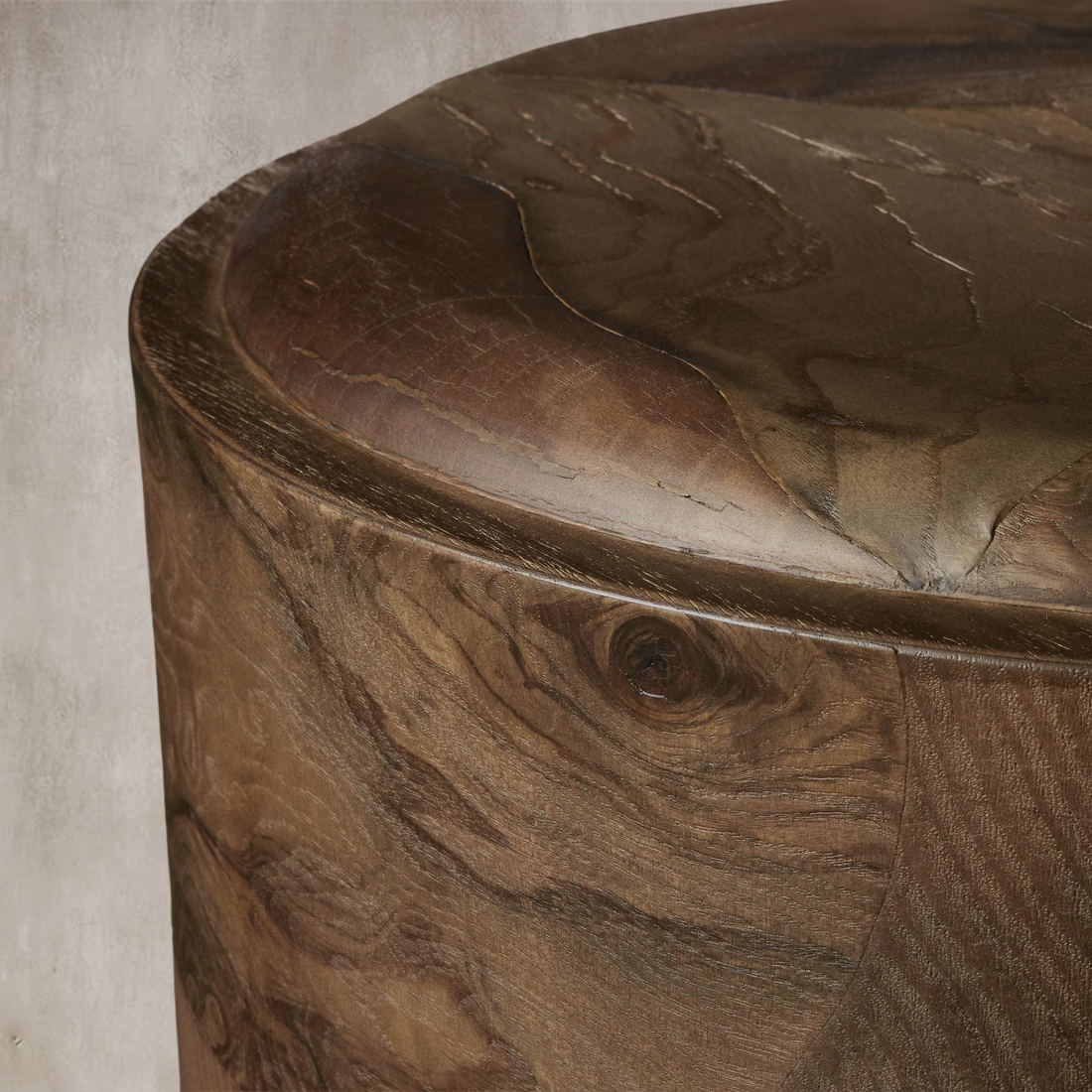 Pola Round Plinth End Table