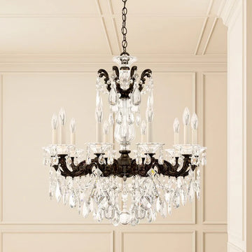 Traditional Crystal  5074 La Scala 10-lt 28" Chandelier