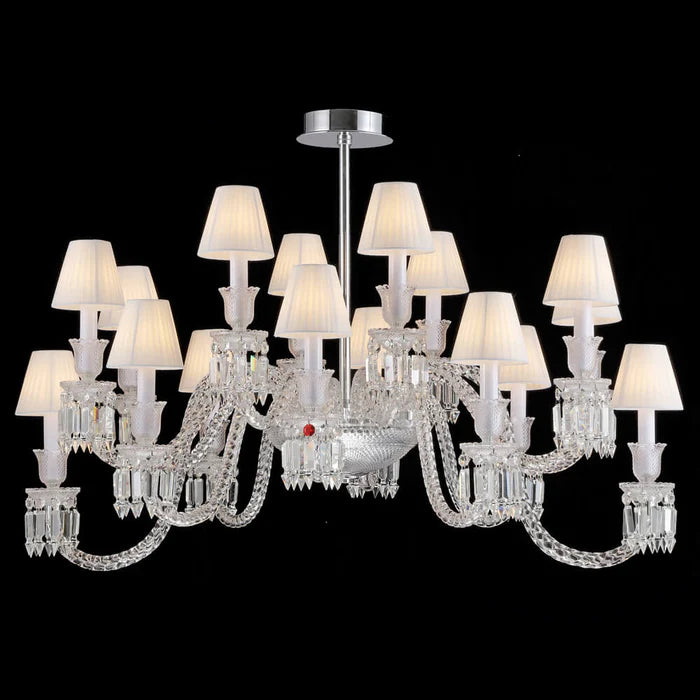 Bacara Luxury Ellipse Crystal Chandelier