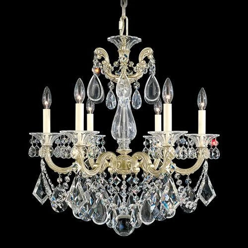 Traditional Crystal  5072 La Scala 6-lt 23" Chandelier
