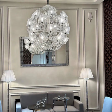 Bacara Le Roi Soleil Crystal Chandelier