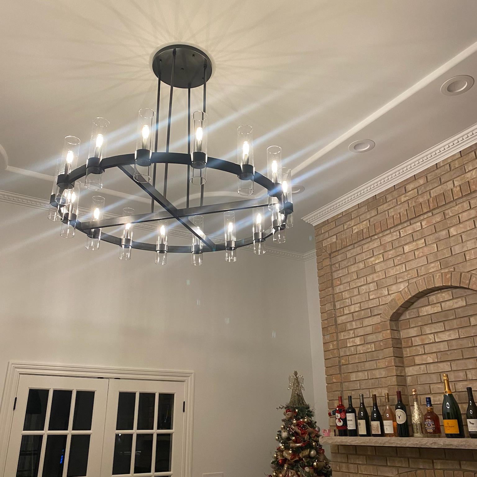 Ravelle Round Chandelier 60"