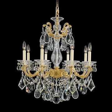 Traditional Crystal  5073 La Scala 8-lt 25" Chandelier
