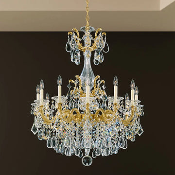 Traditional Crystal 5011 La Scala 12-lt 33" Chandelier