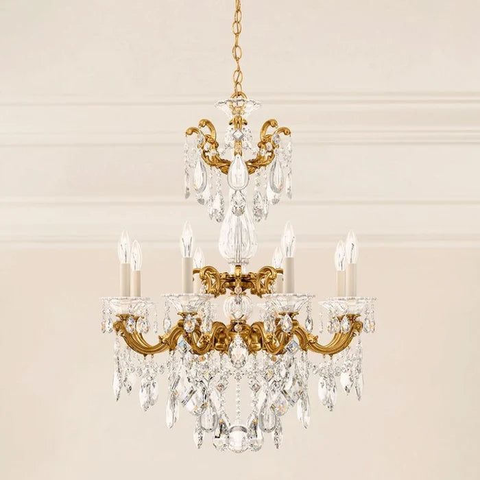 Traditional Crystal  5007 La Scala 8-lt 25" Chandelier