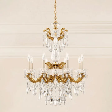 Traditional Crystal  5007 La Scala 8-lt 25" Chandelier