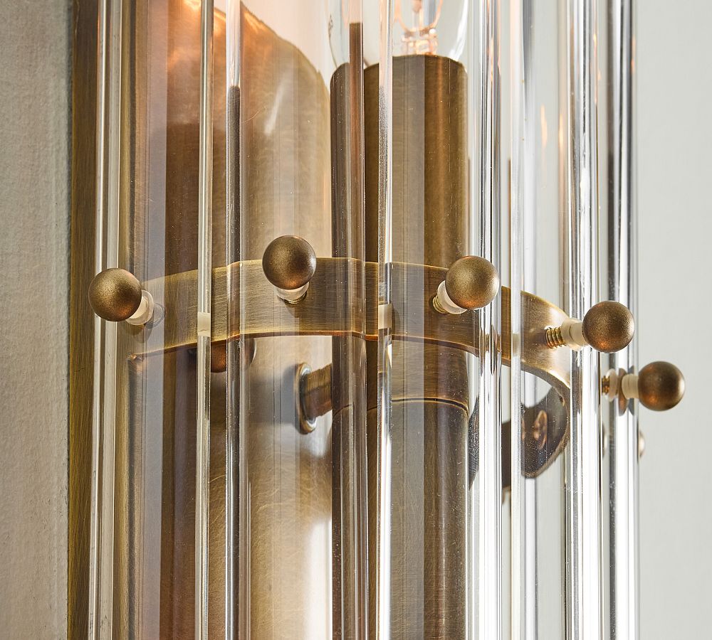 Mallory Crystal Sconce (15")