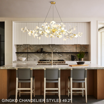 Ginkgo Chandelier Style I