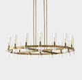 Ravelle Glass Round Chandelier 48