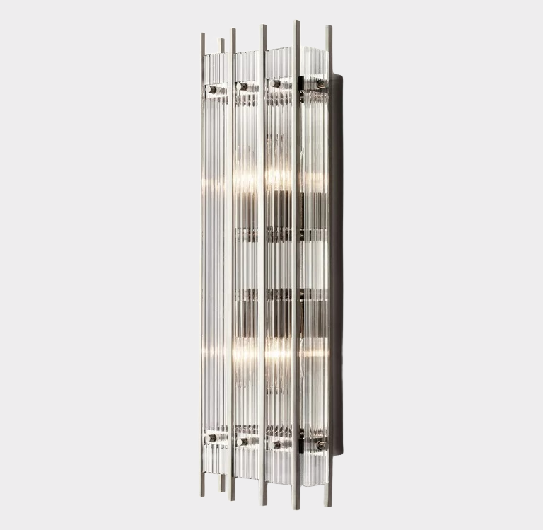Marcus Glass Grand Rectangular Wall Sconce