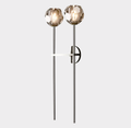 Bille De Clear Crystal Double Ball Wall Sconce 28