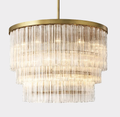 Cielo Three-Tier Round Chandelier 48