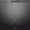 Pearl Rectangular Chandelier 36
