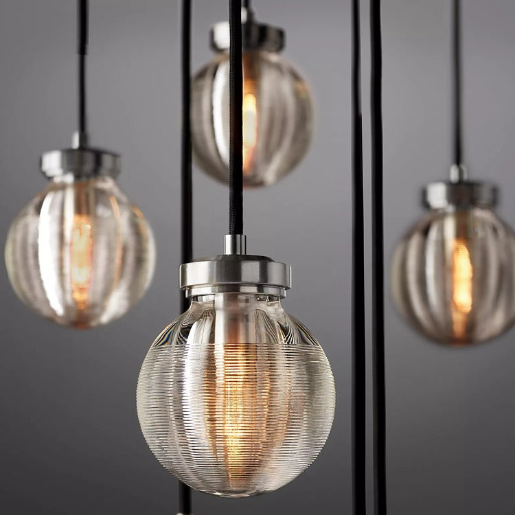 Pearl Round Chandelier 48"