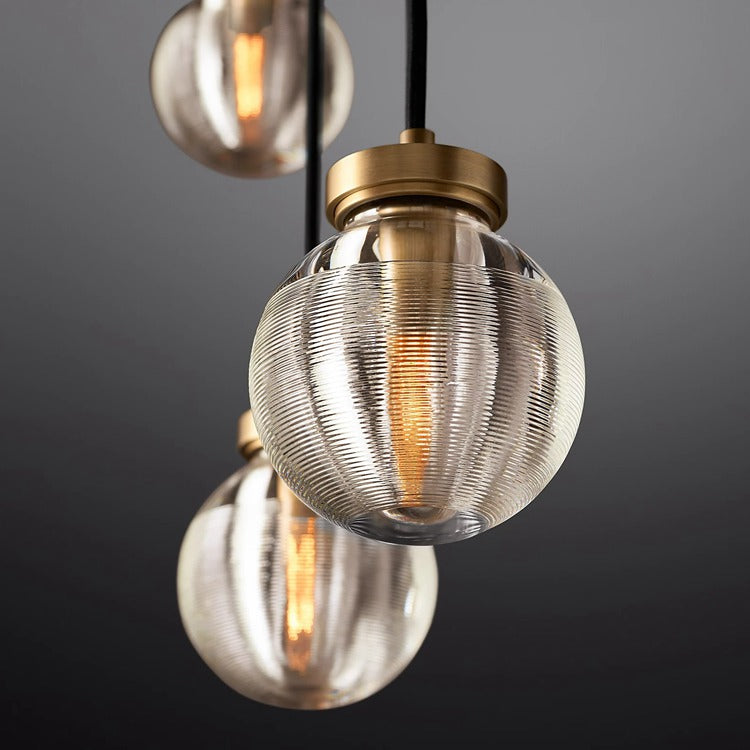 Pearl Rectangular Chandelier 36"