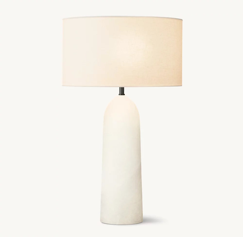 Sarezza Stone Tapered Table Lamp