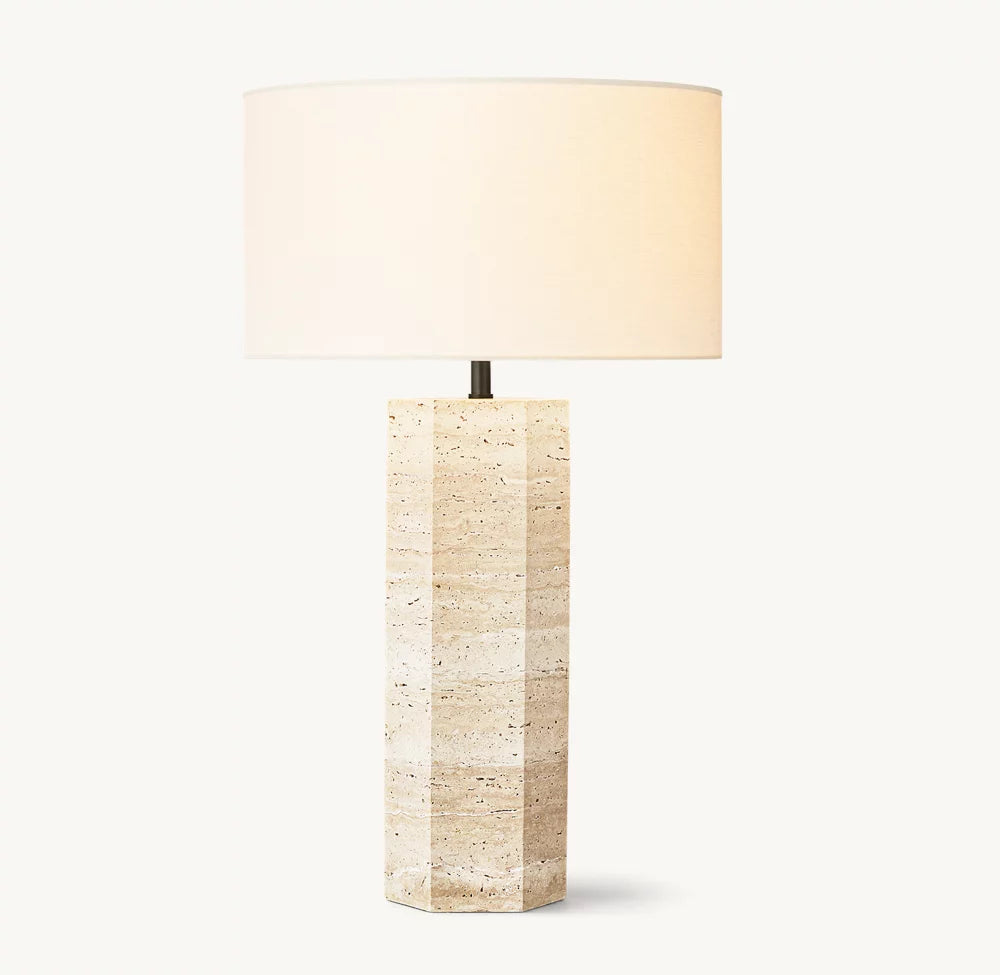 Sarezza Hexagonal Table Lamp