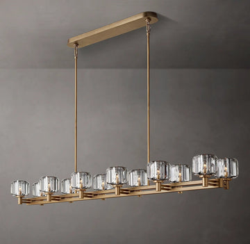 Durane Double Linear Chandelier 72"